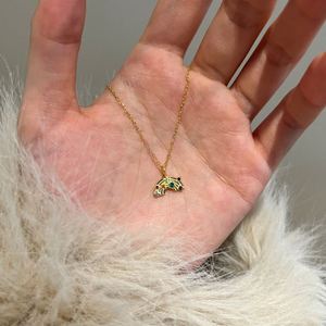Dylam Dainty Charm S925 Silver Link <b>Chain</b> 5A Cubic Zirconia LGBT Rainbow Pendant Necklace for Women Men Jewelry Jewellery - Product Image 4