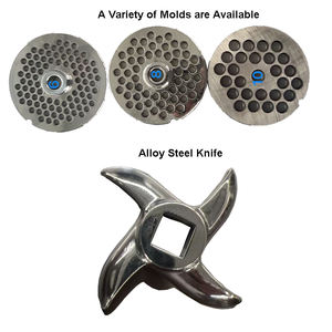 Máquina picadora de carne Anatole, mezcladora industrial de plástico vegetal resistente - Product Image 2