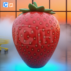 Ballon modèle de fraise gonflable géant CH pour la publicité d'événement décorations de ballon de fruits personnalisées gonflables - Product Image 2