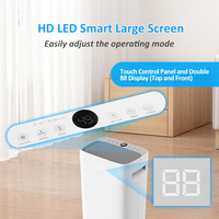 Déshumidificateur portable JJPRO Greenfly 2026 16L 20L 35L à faible bruit avec écran LED 88 pour la maison et le bureau