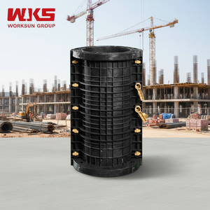 Système <span class=keywords><strong>de</strong></span> coffrage moderne en plastique ABS pour utilisation dans les centres commerciaux, y compris le coffrage modulaire réglable pour murs, colonnes et formes rondes - Product Image 2