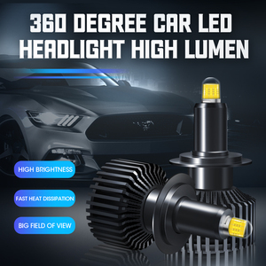 HAIZG Ad Alta Potenza Super Bright basso Fascio <span class=keywords><strong>H7</strong></span> <span class=keywords><strong>led</strong></span> 360 Gradi Ha Condotto il Faro lampadine <span class=keywords><strong>H7</strong></span> - Product Image 4