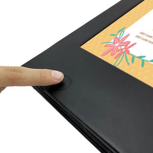 Exhibidores de Menú LED Negros al por Mayor, Soportes para Menús de Restaurante, Libro de Menú Digital A5 A6, Soporte Digital para Menú de Mesa de Restaurante - Product Image 6