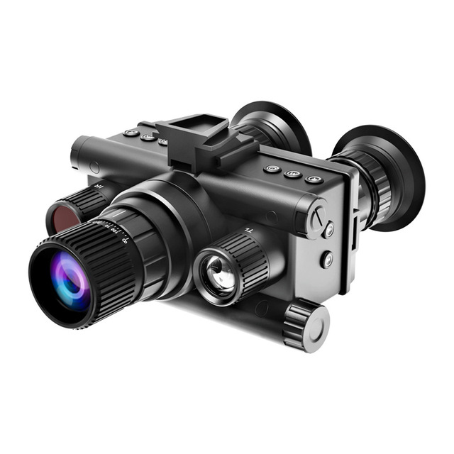 ZHONGTENG New Head-Mounted Infrared Night Vision Device 1080p HD 8x Magnification 600m Range Outdoor Binocular OLED Screen 30fps