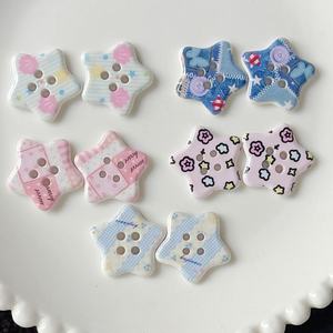 Nuevos Botones Decorativos con Forma de Estrella para Manualidades, Accesorios para Ropa, Zapatos, <span class=keywords><strong>Calcetines</strong></span>, Decoración de Fundas de Teléfono, Adornos para <span class=keywords><strong>Crocs</strong></span>, Botones para Manualidades, Venta al por Mayor - Product Image 1