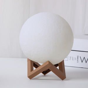 LED Moon Galaxy Night <b>Light</b> Book <b>Light</b> Indoor Bedroom Decor Portable Ambient Lighting Lamp For Home Decoration - Product Image 4