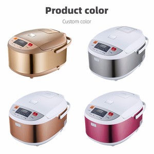 Olla <span class=keywords><strong>arrocera</strong></span> Heavy Duty 5.0L Aparatos de cocina eléctricos de gran tamaño Comercial Marrón Cuerpo de acero inoxidable Olla <span class=keywords><strong>arrocera</strong></span> con vapor - Product Image 3