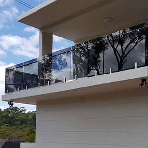 Barandilla de Vidrio Ajustable <span class=keywords><strong>Autran</strong></span> 2205 de Acero Inoxidable Negro Mate para Piscina, Villa, 8 Años de Garantía, 10-12mm, Fácil Instalación DIY - Product Image 5