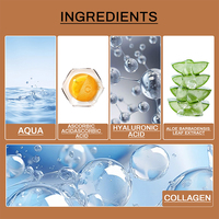 Sérum pour le visage pour hommes Collagène Acide hyaluronique Aloe vera & Anti-âge Raffermissant Réducteur de rides Hydratant Apaise les irritations quotidiennes