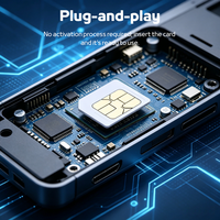 Tarjeta SIM IoT para Rastreo GPS de Flotas, Datos M2M Globales, Roaming Automático en 207 Países