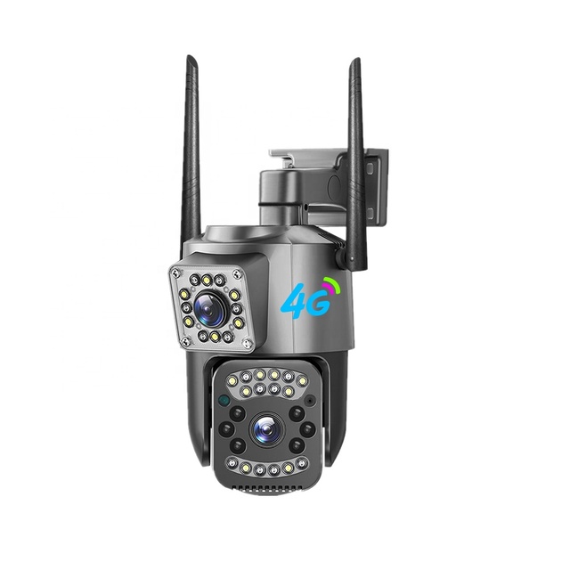 Factory V380 4G CCTV Camera with Sim Card Night Vision Two-voice Way Cloud Storage PTZ Camera