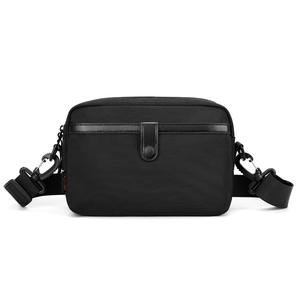 Sac bandoulière homme Wepower, petit, en nylon léger, style quotidien, noir, gris, bleu foncé, couleur unie, été 2025 - Product Image 1
