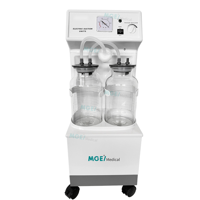 MEDIGE Hospital Dental Portable Electric Vacuum Suction Machine Phlegm Aspiration Unit Apparatus