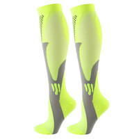 Chaussettes de compression pour mollets de sport professionnelles, chaussettes de compression pour la course à pied et le fitness