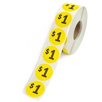 Fournisseur direct d'usine, autocollants ronds économiques en rouleaux, autocollants promotionnels, autocollants personnalisés imprimés