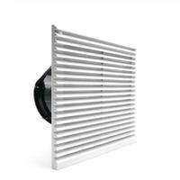 Unité de filtration de ventilateur de refroidissement de cabinet durable de 255 mm avec grille d'aération pour la ventilation des armoires électriques