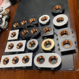 Kit de montage pour spots encastrés <span class=keywords><strong>LED</strong></span> commerciaux durables en polycarbonate, compatible avec les ampoules COB MR16 <span class=keywords><strong>GU10</strong></span>, cadres de montage pour spots de plafond <span class=keywords><strong>LED</strong></span> - Product Image 3