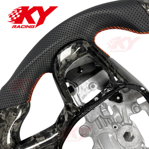 Accessoires de voiture pour Ford Ranger Raptor XTL XLT Sports, volant en cuir et fibre de carbone, chauffant - Product Image 2