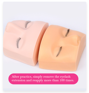 Tête de mannequin d'entraînement pour l'extension des cils, mannequin de cils avec paupières à 3 couches, prix d'usine en gros - Product Image 4