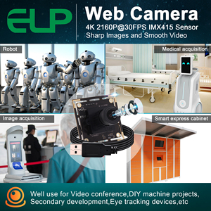 Cámara <span class=keywords><strong>Web</strong></span> con Sensor CMOS 4K 30fps, Enfoque Automático, Micro USB, Módulo de 38x38mm/32x32mm, Lente de 6mm, Campo de Visión de 55 Grados, UVC, Sin Controladores - Product Image 6