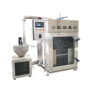 MultiFunction Automatic Meat Smoking Cooking Machine Commercial Smoked Fish Bean Dry House Oven Sausage Smoker Furnace Equipment