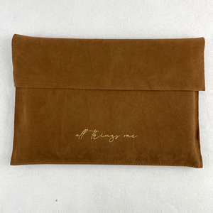 Bolsa de Terciopelo con Logotipo Personalizado, Bolsa de Ante Tipo Sobre, Bolsa Grande para Exhibición de Joyería, Bolsa de Regalo para Aretes y Collares - Product Image 3