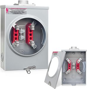 Presa per Contatore Elettrico Residenziale 125A / Base per Contatore Elettrico - Product Image 1