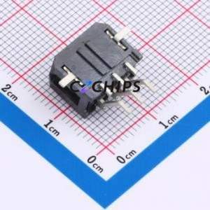 XDWF-C3030WT-2*3P Wire-to-Board Pin Header SMD,P=3mm Connector 2x3P 3mm Horizontal Mount 6P - Product Image 2
