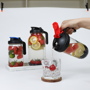 86mm bocca larga coperchio in plastica per beccuccio per vasetto di vetro coperchio con manico - Product Image 5