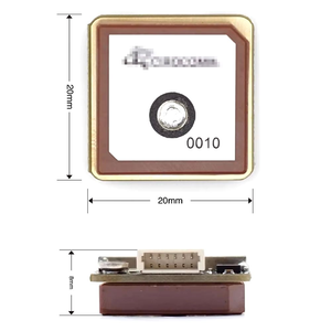 Module GPS Beidou de type M, petit format, avec antenne, génération <span class=keywords><strong>M8Q</strong></span>, M10G-<span class=keywords><strong>5883</strong></span> - Product Image 3