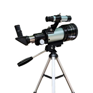 Astronomical Telescope 30070 Silver Single Tube High Magnification For Stargazing Children Students Beginners Dual Purpose Land - Product Image 4