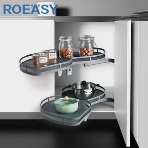 ROEASY moderna cucina di stoccaggio estraibile cestino armadio <span class=keywords><strong>dispensa</strong></span> organizzatore di stoccaggio collegamento piattino angolo magico <span class=keywords><strong>per</strong></span> armadio da cucina - Product Image 1
