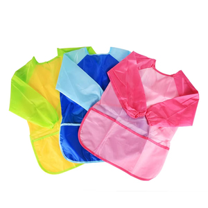 Tablier de <span class=keywords><strong>Peinture</strong></span> Imperméable pour Enfants avec Logo Personnalisé, Manches Longues et 3 Poches pour la Cuisine, la Pâtisserie et les Activités Artistiques - Product Image 2