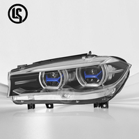 Faro Delantero LED LS Upgrade de 12 V y 6000 K para X5 F15 2014-2018, Nuevos Accesorios de Iluminación DRL Amarillos y Blancos
