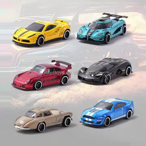 Snelle Nieuwe Wielen Alloy Automodel 1:64 Raceauto <span class=keywords><strong>Model</strong></span> Schuifbare Die-cast Auto voor Promotie Speelgoed - Product Image 2