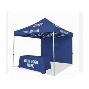 Carpa de Tela Impermeable Personalizada de 10x10, Impresión de Cualquier Mensaje, para Ferias Comerciales, Publicidad Empresarial, Eventos Interiores/Exteriores, Fiestas - Product Image 1