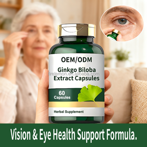 Cápsulas de Extrato de Ginkgo Biloba OEM/ODM para Alívio da Fadiga Ocular, Suplemento Dietético de Extrato de Ginkgo Biloba - Product Image 6