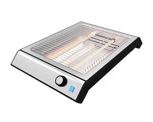Venta caliente al por mayor de acero inoxidable plana <span class=keywords><strong>Tostadora</strong></span> <span class=keywords><strong>Pan</strong></span> <span class=keywords><strong>Tostadora</strong></span> <span class=keywords><strong>Horizontal</strong></span> <span class=keywords><strong>Tostadora</strong></span> 700W - Product Image 1