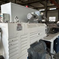 Utilisé PVC WPC Clôture Extérieure Terrasse Porte Cadre Clips Maison Profil Panneau Conseil Extrudeuse Extrusion Making Machine PE Plastique