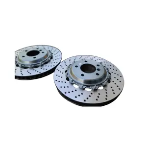 G3000 is a modified disc with Scribing perforated brake disc for Mitsubishi EVO X 8th generation