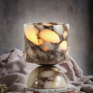Mid-century Modern Yellow for LED Lamp Wabi-sabi Vintage <strong>Table</strong> &amp; Floor <strong>Light</strong> High-end Night Lamp for Hotel - Product Image 2