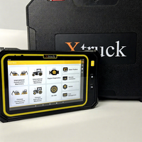 Xtruck OHW808 808 Scanner de diagnostic tout-terrain robuste 10,1 pouces pour test d'actionnement et de calibrage complet du système moteur diesel