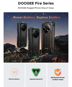 DOOGEE Fire <span class=keywords><strong>7</strong></span> 5G Versione Globale, Smartphone Rugged con Batteria da 13000mAh, Android 15, Schermo da 6.6'', Fotocamera da 64MP, Dimensity 6300, NFC - Product Image 5