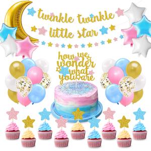 ขายส่งเด็กParty Suppliesราคาถูกฝักบัวอาบน้ำเพศเปิดเผยPhoto Booth Props - Product Image 4