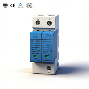 Precio de fábrica Dispositivo de protección del sistema <span class=keywords><strong>solar</strong></span> 385V 1-4P 10-20KA AC <span class=keywords><strong>Protector</strong></span> contra sobretensiones - Product Image 2