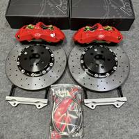 Für Mercedes-Benz AMG C63 GTS63 GT50 C63S E63 E63S Kit Carbon-Keramik-Bremsscheibe 6-Kolben 402MM 360MM Bremssystem für BMW M3 M5