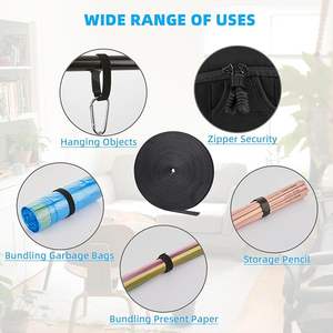 Miễn phí mẫu đa màu chất kết dính cao dẫn điện nylon chống tĩnh móc vòng <span class=keywords><strong>l</strong></span>ặp băng cho quần áo nhà dệt may & Y tế sử dụng - Product Image 5