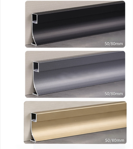Décoration de <span class=keywords><strong>plinthes</strong></span> LED pour l'usine de Foshan - Installation simple de <span class=keywords><strong>plinthes</strong></span> murales en aluminium pour les sols d'hôtel - Product Image 4