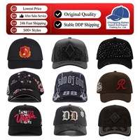 Casquettes OEM personnalisées avec strass, casquettes originales Junior H, collection anniversaire, casquettes de baseball noires à 5 panneaux, 31 casquettes avec boîte