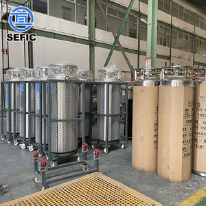 Líquido criogénico portátil O2 CO2 N2 Dewar Cilindro Tanque 175L/195L/210L - Product Image 5